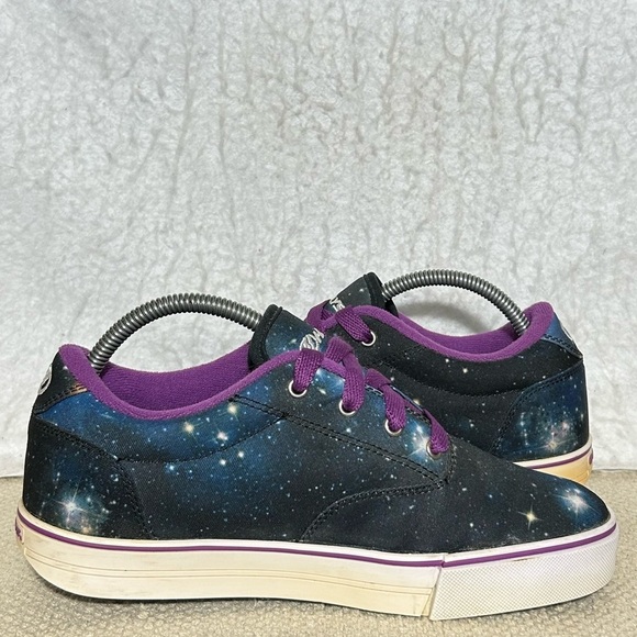 Heelys Youth/Kids Blue/Purple Launch 2 Wheeled Sneakers Shoes SZ EU 38 & W7 & 6Y - Picture 6 of 11